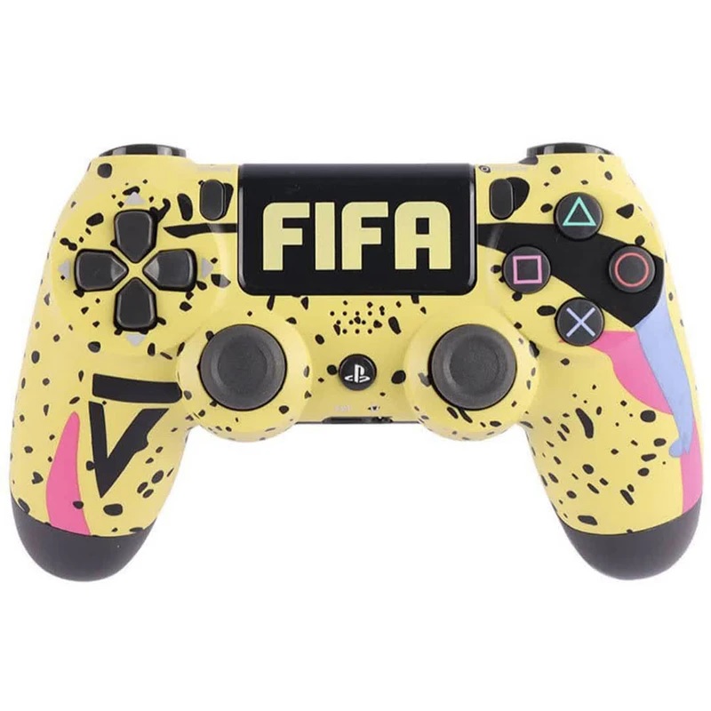 دسته بازی پلی استیشن ۴ مدل DUALSHOK CUSTOM طرح FIFA (های کپی باکیفیت)